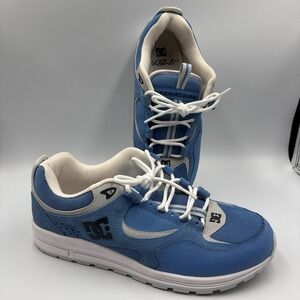 DC Shoes Josh Kalis OG Skateboarding Shoes Men's Size 11 Light Blue/Grey/White